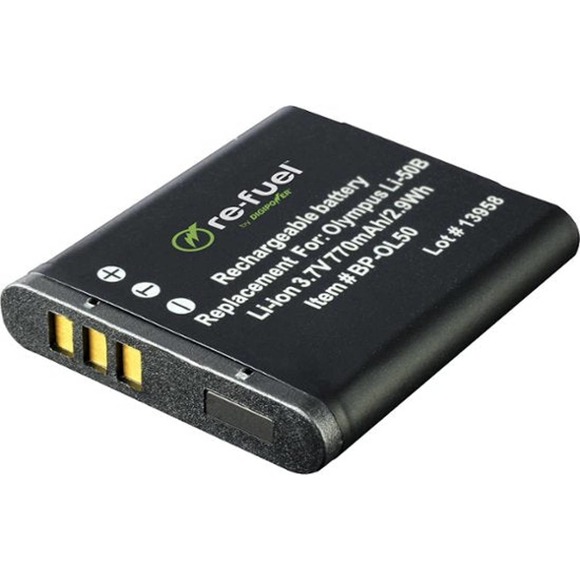 Digipower - Re-Fuel Rechargeable Lithium-Ion Replacement Battery -Olympus LI-50B - Picture 1 of 3